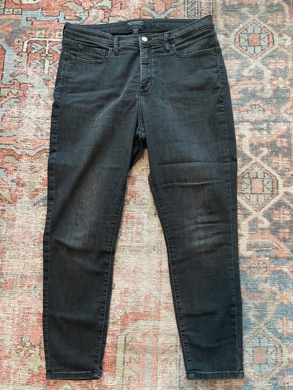 Banana Republic Black Curvy Super-Stretch Legging 32/14